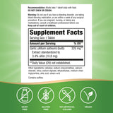 Nature's Way Garlinase 5000 ajo contenido 320 mg por tableta