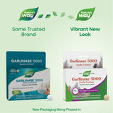 Nature's Way Garlinase 5000 etiqueta muestra ingredientes y allicina