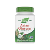 Nature's Way ginseng asiático: cápsulas para energía diaria y enfoque sostenido