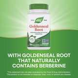 Cápsulas de Goldenseal Nature's Way listas para consumo diario
