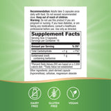 Nature's Way Goldenseal frasco, cultivo y control de calidad.