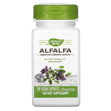 Nature's Way Hojas de Alfalfa, botella-vertido: ritual diario para apoyo vegetal