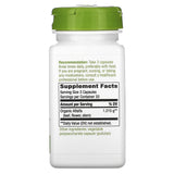 Nature's Way Hojas de Alfalfa, capsulas: toma conveniente para un aporte vegetal diario