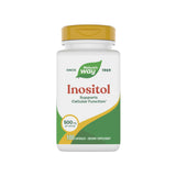 Nature's Way Inositol frasco frontal, ideal para la ingesta diaria.