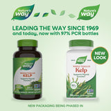 Nature's Way Kelp botella: envase práctico para la toma diaria.