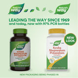 Tabletas Nature's Way Krebs Magnesio-Potasio para uso diario