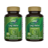 Nature's Way Leg Veins: frasco de cápsulas que apoya la salud de las venas de las piernas