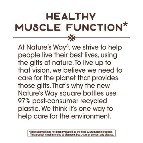 Nature's Way Complejo de Magnesio, empaque conveniente.