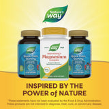 Nature's Way Magnesium Complex sin gluten: opción apta para dietas sin gluten.
