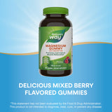 Nature’s Way Magnesium Gummies: sabor frambuesa-mora, snack delicioso y práctico