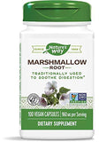 Nature's Way Marshmallow Root 480 mg en frasco con cápsulas para uso diario