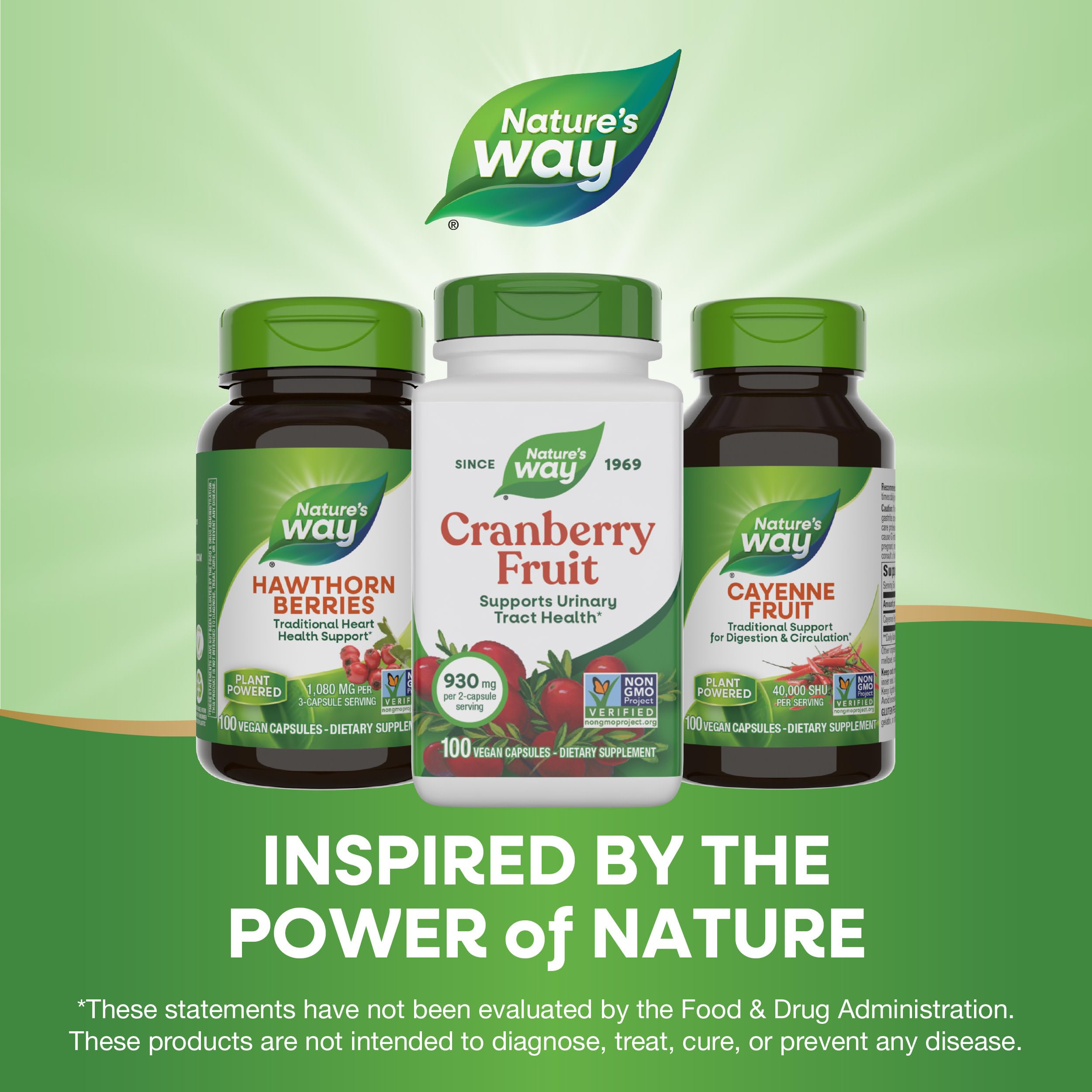Nature's Way certificado no-GMO para confianza