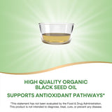 Nature's Way Aceite de Semilla Negra: tapón y cierre seguro para conservar frescura.