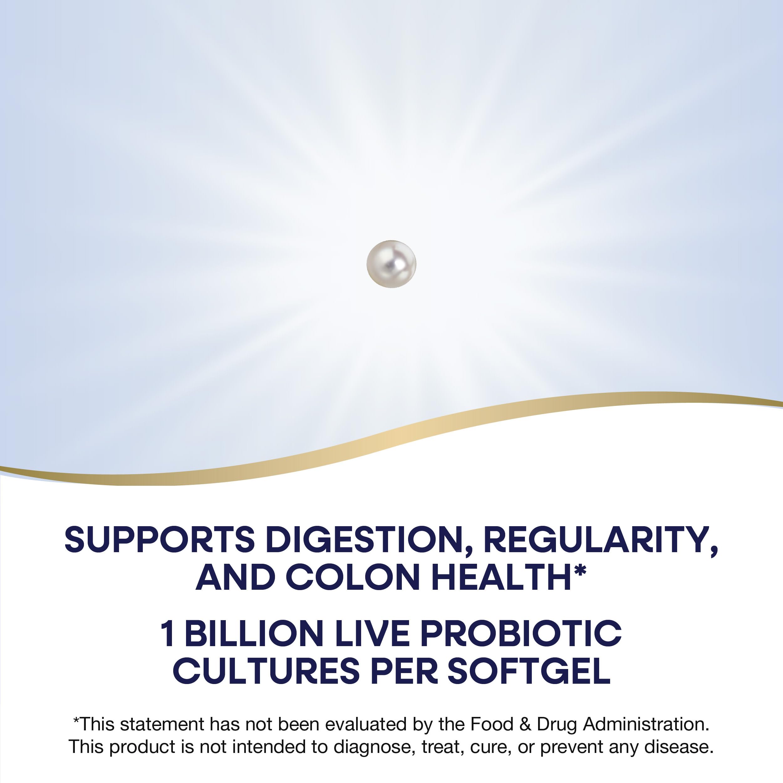 Nature's Way Pearls Complete Probiotic: sin necesidad de refrigeración para conveniencia diaria