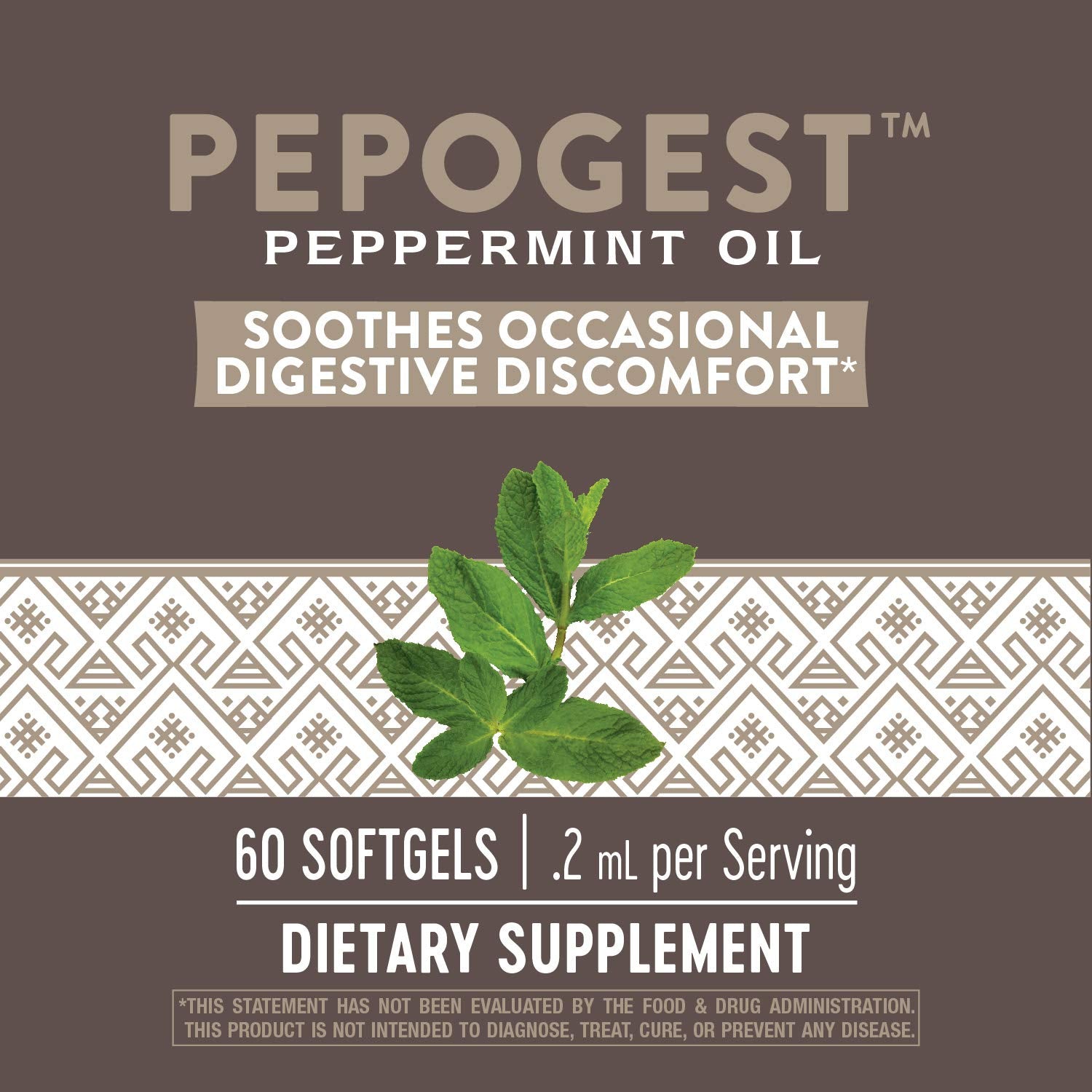 Nature's Way Pepogest: recubrimiento enterico protege el aceite