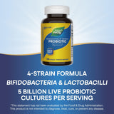 Nature's Way Primadophilus Bifidus caja, envase práctico para uso diario.