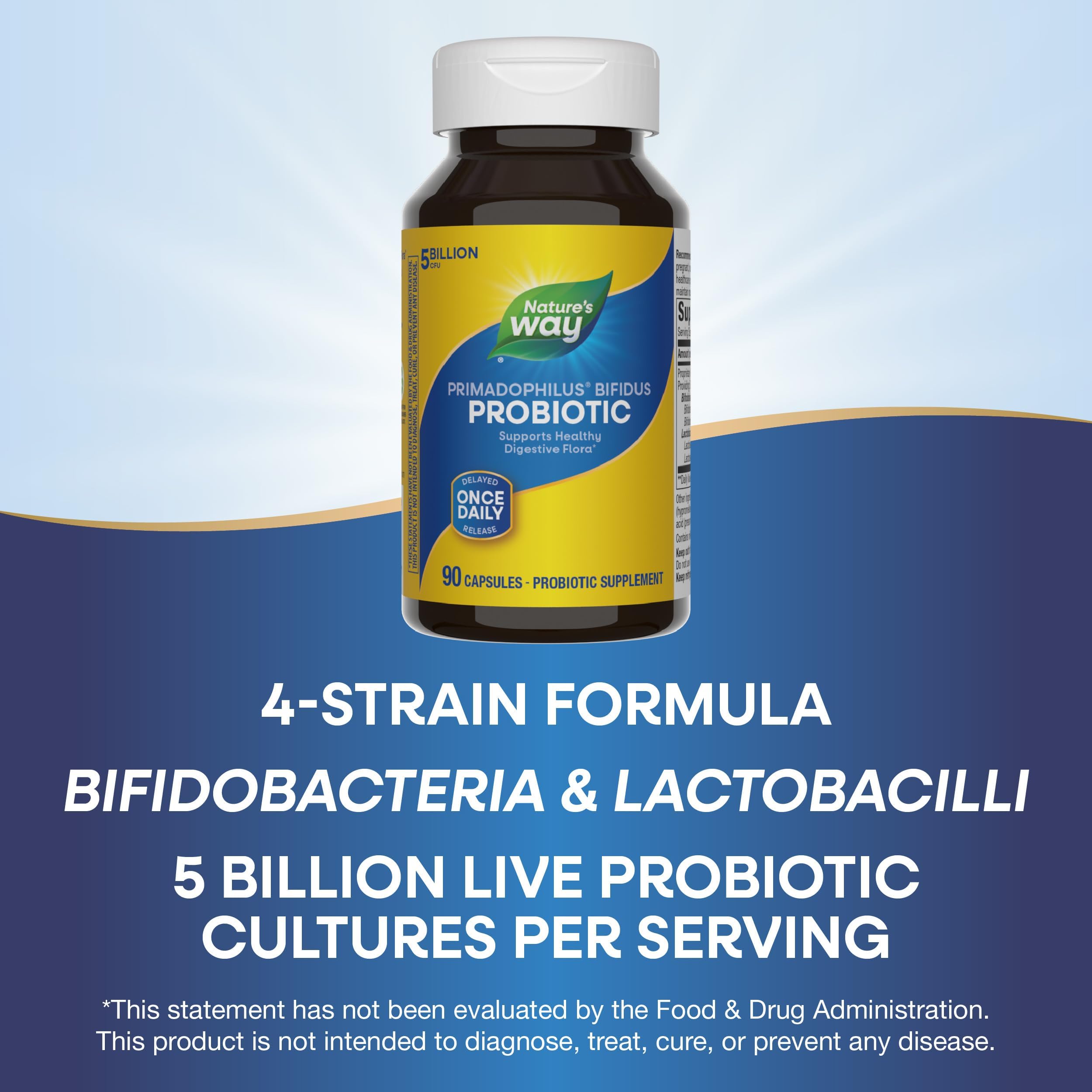 Primadophilus Bifidus cápsulas, refrigeración para conservar potencia.
