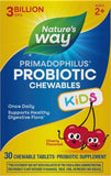 Nature's Way Primadophilus para niños, tres mil millones CFU, potencia probiótica diaria.