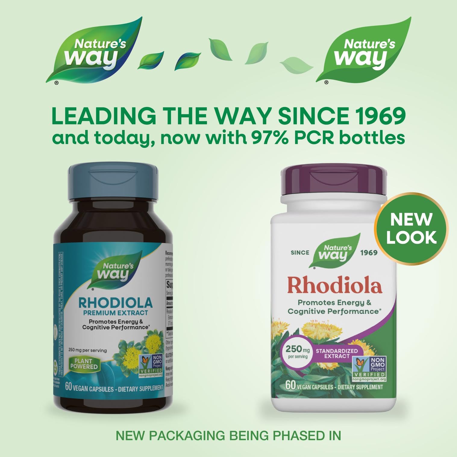 Nature's Way Rhodiola Premium Extract: cápsulas listas para tomar antes de las comidas