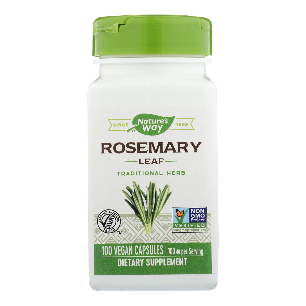 Nature's Way romero, hojas: aroma herbáceo para cocinar y perfumar el hogar.