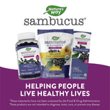 Nature's Way Sambucus dosis diaria para niños y adultos