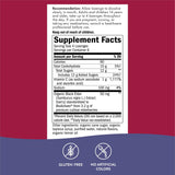Nature's Way Sambucus sin gluten y vegano, opción apta para dietas