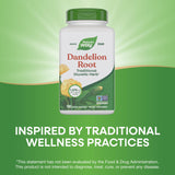 Nature's Way logo vegano en etiqueta del producto