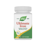 Nature's Way Ultimate Iron cápsulas blandas frente: apoyo a niveles saludables de hierro.