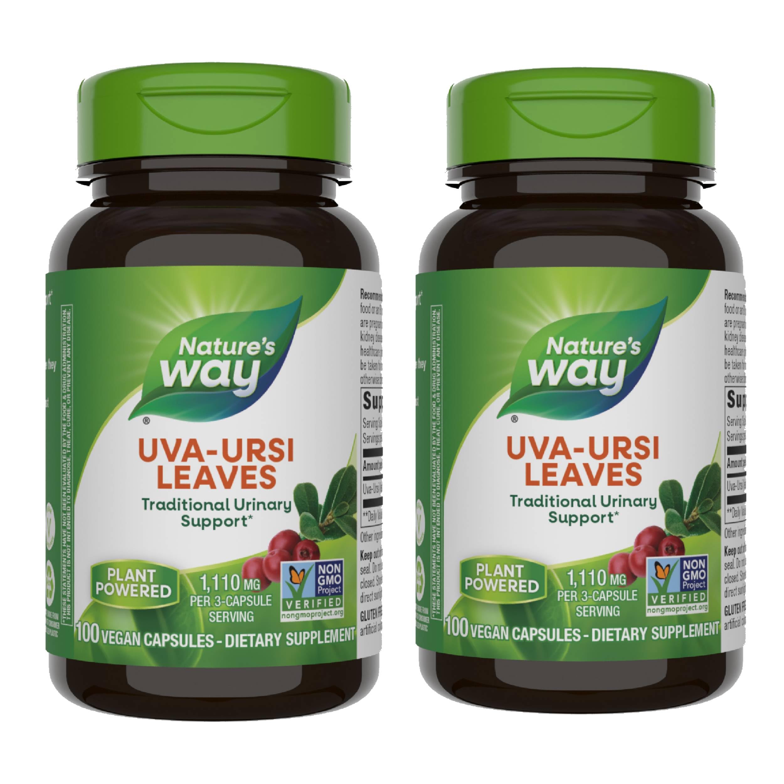 Nature's Way Uva Ursi: hojas para apoyo urinario