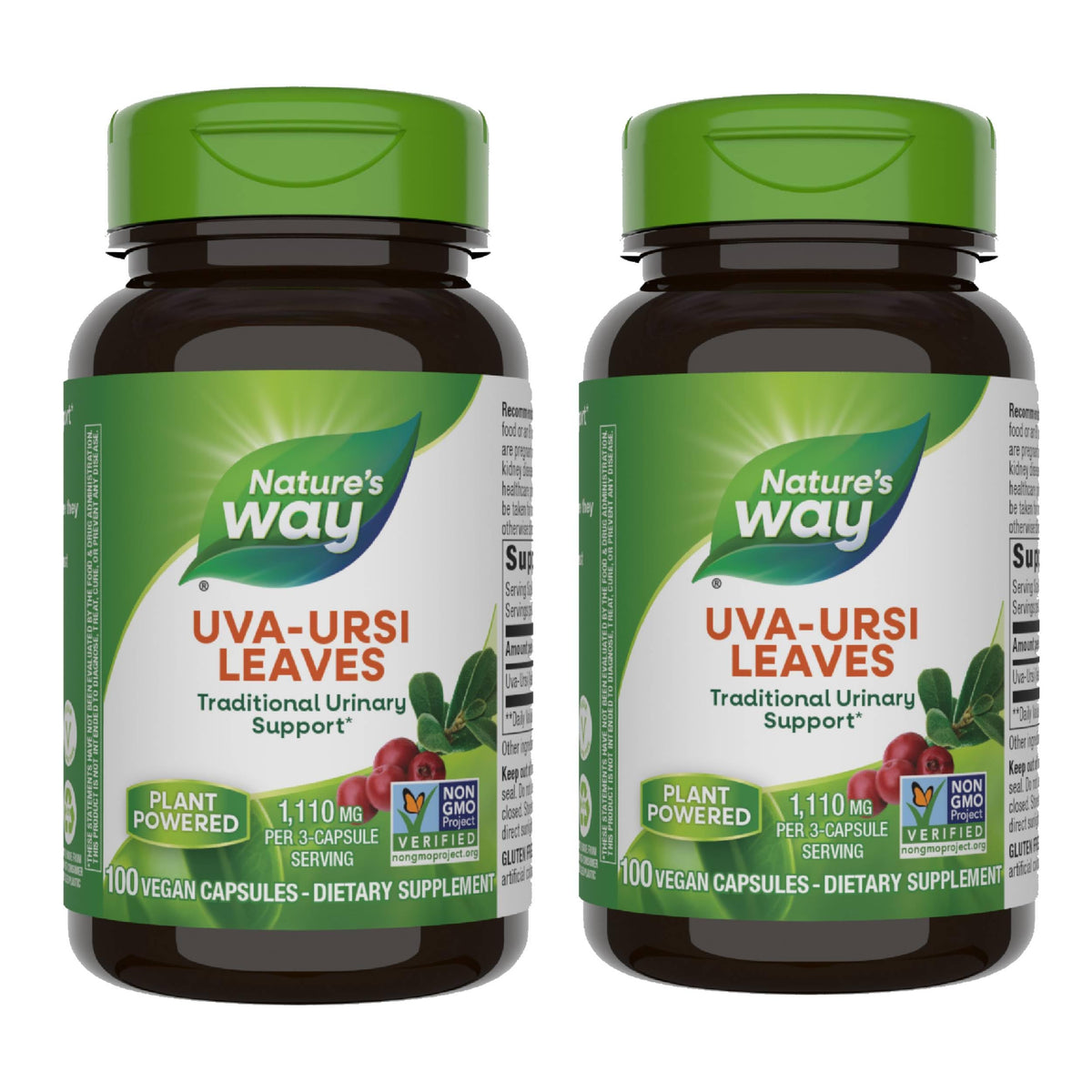 Nature's Way Uva Ursi: hojas para apoyo urinario