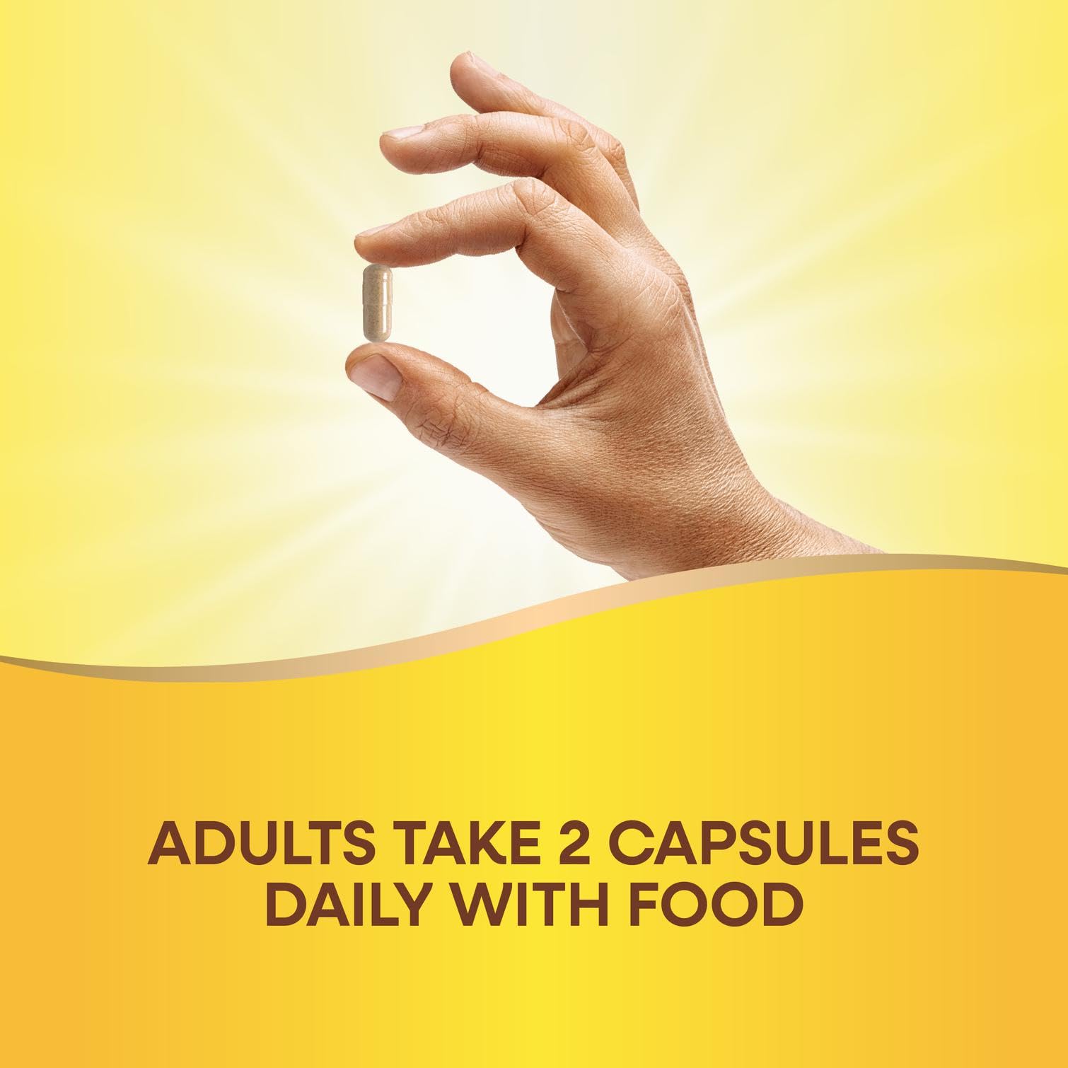 Nature's Way Vitamina C con Bioflavonoides, frasco naranja para fácil identificación.