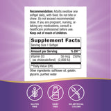 Nature's Way Vitamina D3 Extra Fuerza: envase libre de gluten para dietas sensibles.