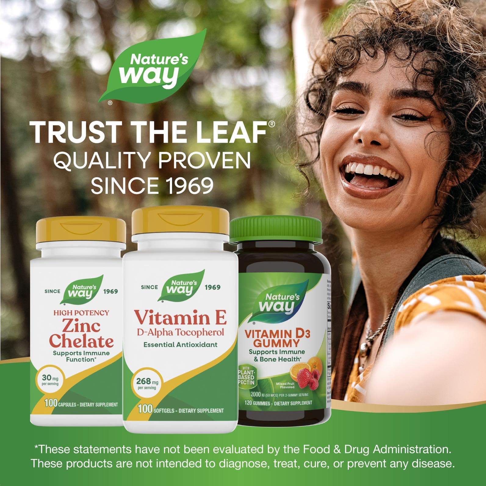 Nature's Way Vitamina E D-Alpha Tocopherol, estilo de vida saludable con suplementación