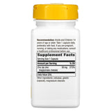 Nature's Way zinc quelado 30 mg, etiqueta de la botella para uso diario
