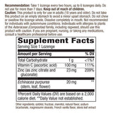 Nature's Way Zinc sabor frutos rojos, uso diario práctico para casa y viaje.