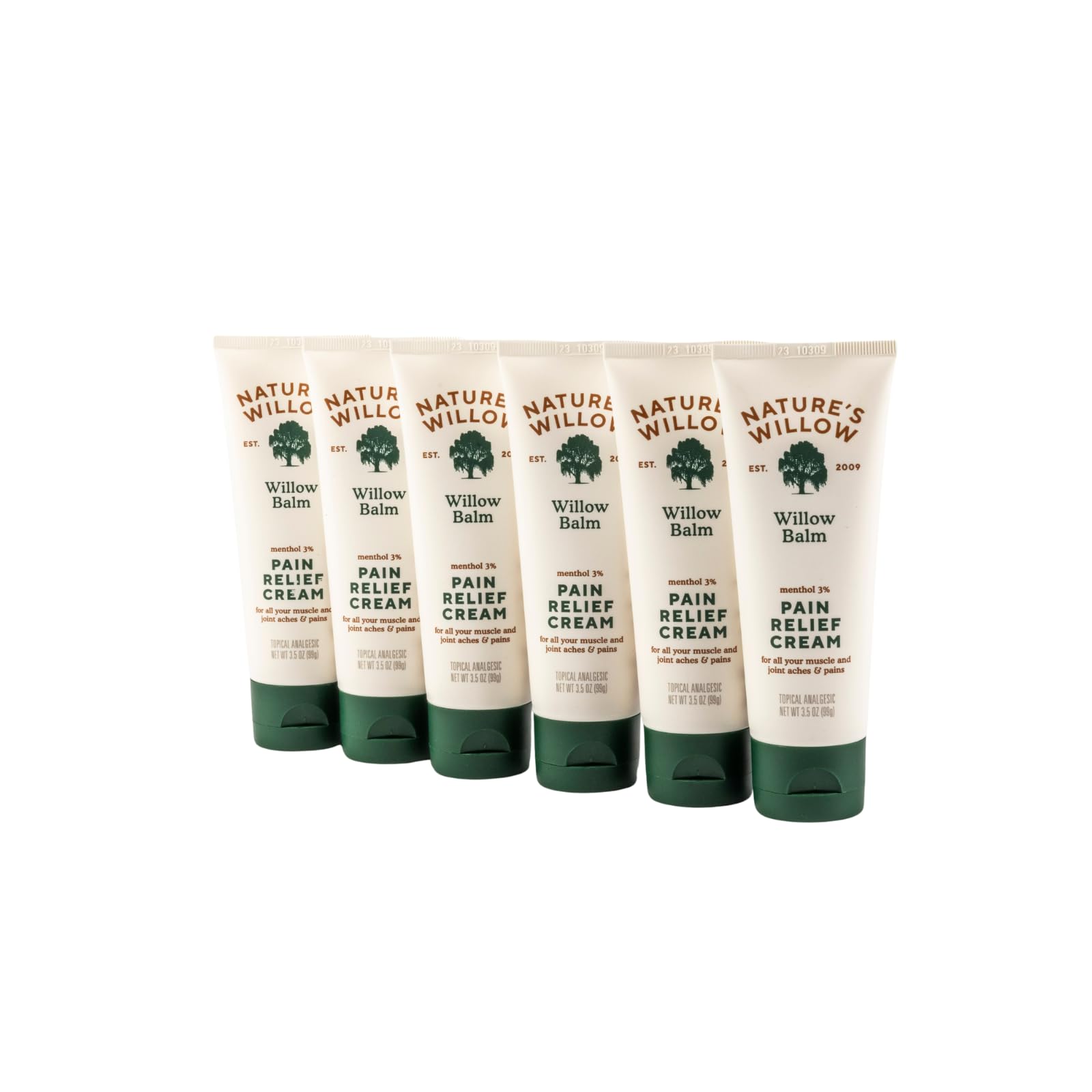 Nature's Willow Willow Balm: aplicación rápida para alivio localizado.