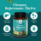 Natures Craft Liver Cleanse Detox: mezcla de hierbas clave para el bienestar general.
