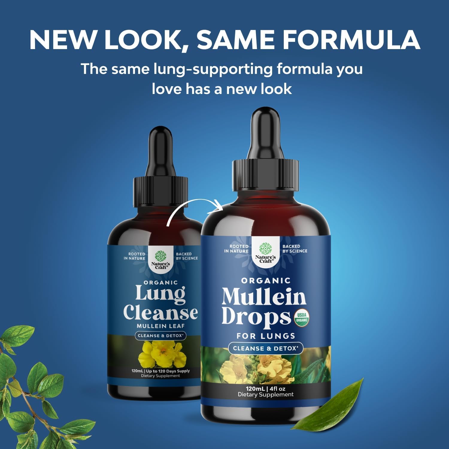 Natures Craft Gotas Verbascum: uso sublingüe para absorción eficiente