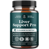 Natures Craft Pro Liver Support: botella de cápsulas para apoyo diario al hígado