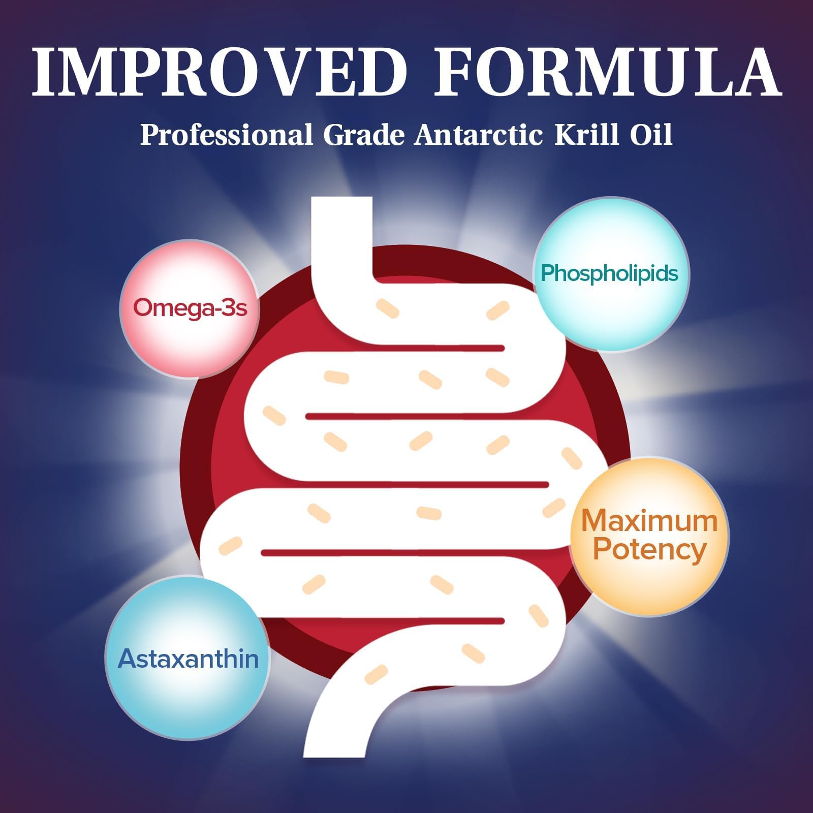 NatureMyst Aceite de Krill 1000 mg, etiqueta hecha en EE. UU.