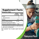 NaturesPlus aceite de ajo, aroma suave para la cocina y uso diario.