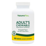 NaturesPlus Adultos masticables piña, botella visible, apoyo diario para energía
