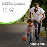 NaturesPlus AgeLoss Eye Support: antioxidantes de bayas para salud ocular.