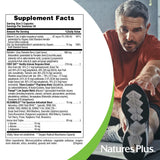 NaturesPlus AgeLoss Prostate Support: cápsulas en mano para dosis diaria