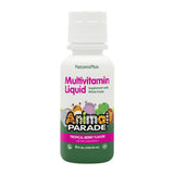 NaturesPlus Animal Parade botella-vertido: dosificación diaria fácil para niños activos.