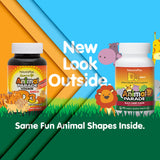 NaturesPlus Animal Parade D3, sabor cereza negra, experiencia agradable para la suplementación diaria.