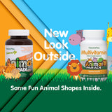 NaturesPlus Animal Parade tabletas con formas de animales para hacer la rutina divertida