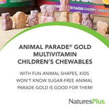 Gomitas sabor uva Animal Parade Gold, gusto agradable para niños.