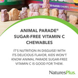 NaturesPlus Animal Parade: opción sin azúcar y sin gluten para dietas infantiles.