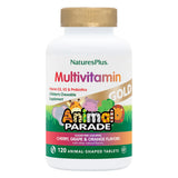 NaturesPlus Animal Parade, tabletas masticables con forma de animal y sabores naturales